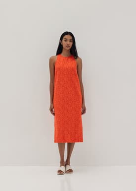 Clover Lace Column Dress
