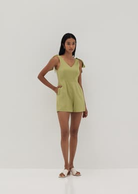 Maren Tie Shoulder Romper