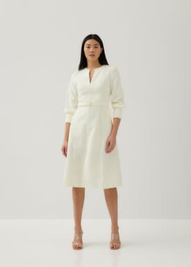Yolly Panel Flare Dress