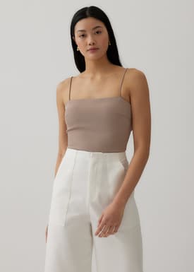 Hermione Padded Knot Back Top