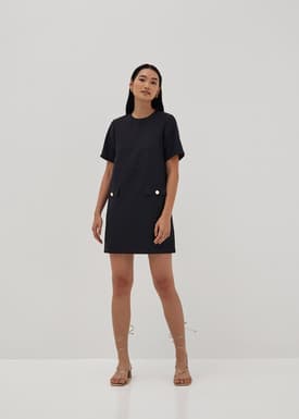 Lindsey Pocket Shift Dress