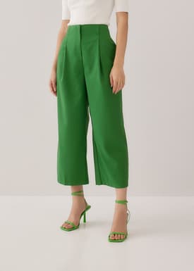 Maiah Tailored Pleat Trousers