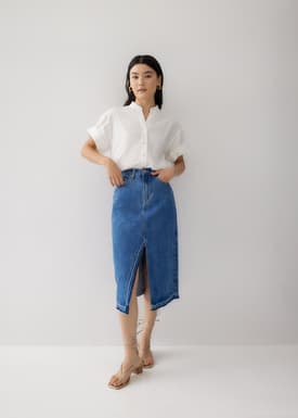 Raegan High Low Hem Shirt