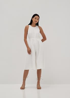 Veda Textured Relaxed Jumpsuit