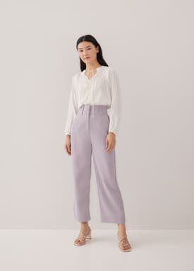 Morie Petite High Waist Straight Leg Pants (2022 Version)