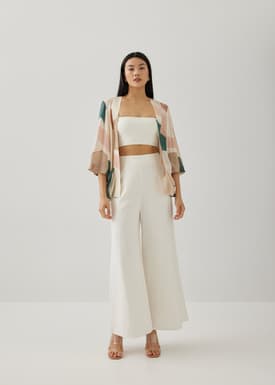 Kracie Relaxed Kimono in Simple Pleasures