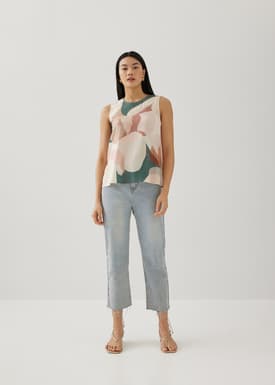 Mishka Relaxed Tank in Simple Pleasures
