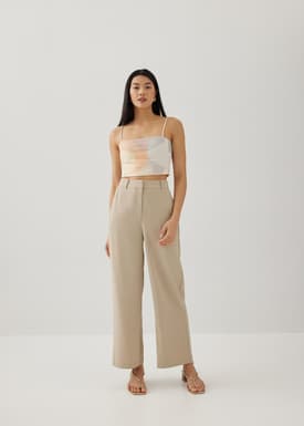 Alejandra Padded Camisole in Simple Pleasures