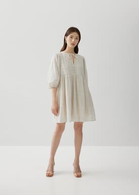 Catriona Striped Panel Dress