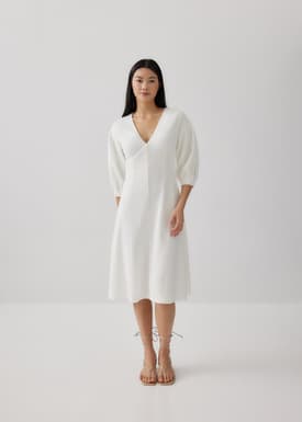 Roween Padded Puff Sleeve Dress