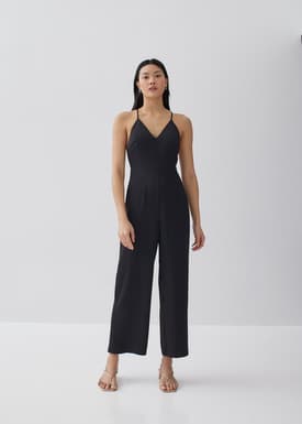 Jerica Padded Plunge Jumpsuit