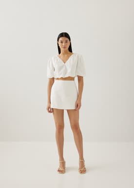 Milou Broderie Skort