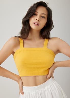 Lilo Textured Knit Camisole