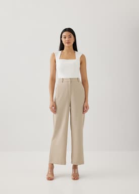 Elina Tailored Straight Leg Pants