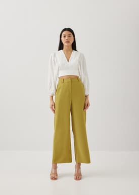 Elina Tailored Straight Leg Pants