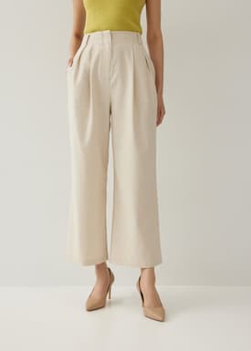 Zilla Linen Straight Leg Pants