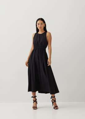 Nena Padded Elastic Knot Back Dress