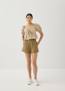 Rylen Padded Babydoll Top