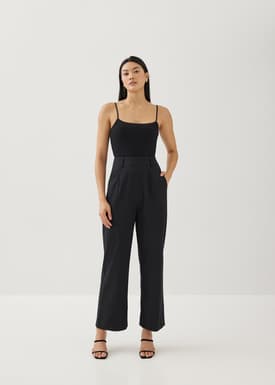 Belleza Contrast Straight Leg Jumpsuit