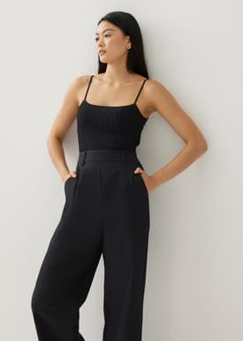 Belleza Contrast Straight Leg Jumpsuit