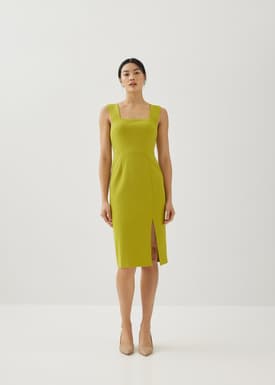 Arwen Square Neck Column Dress