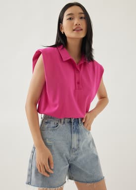 Ulah Jersey Polo Tee
