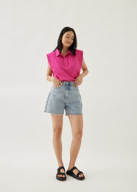 Ulah Jersey Polo Tee