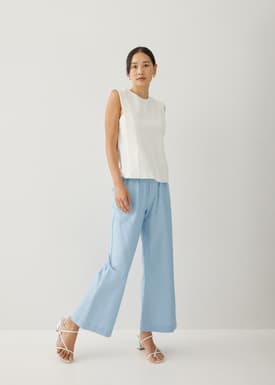 Fenti Linen Shell Top