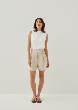 Doreen Tailored A-line Shorts