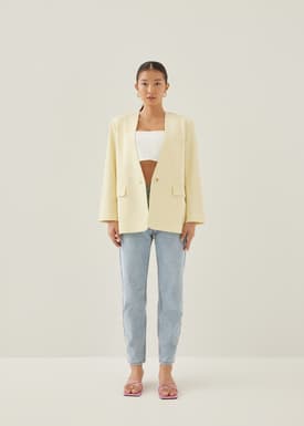 Sitti Relaxed V-neck Blazer