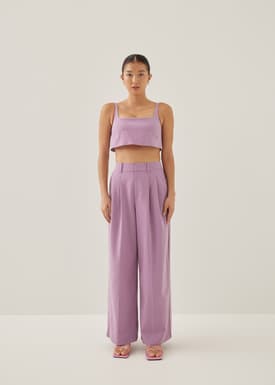 Veera Padded Cropped Tank Top
