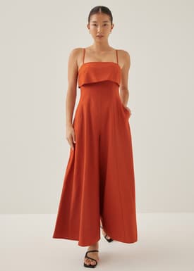 Bethani Rayon Wide Leg Jumpsuit