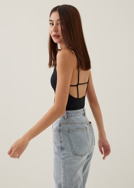 Azalea Padded Jersey Bodysuit