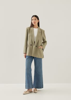 Gerty Tailored Tie Back Blazer