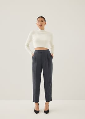 Sela Tailored Peg Leg Pants