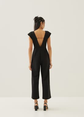 Kaeli Padded Wide Leg Jumpsuit