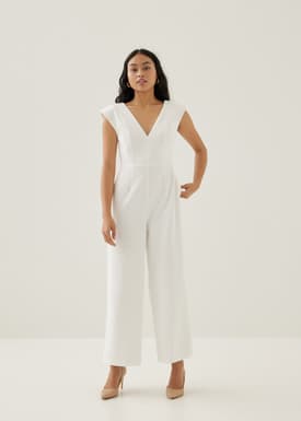 Kaeli Padded Wide Leg Jumpsuit