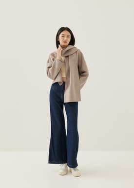 Marthie V-neck Wool Jacket