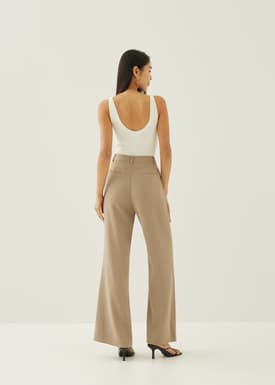 Pvara Regular Flare Pants