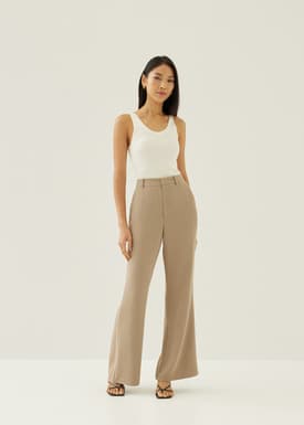 Pvara Regular Flare Pants
