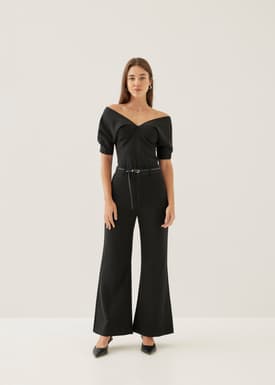 Hannie Fitted Off Shoulder Blouse