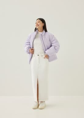 Elastic 2-in-1 Puffer Jacket