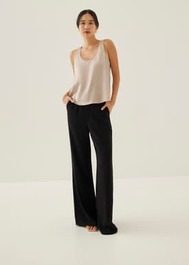 Laurice Satin Tank Top