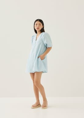 Loreen Tweed A-line Mini Dress