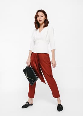 Bamasse Button Blouse