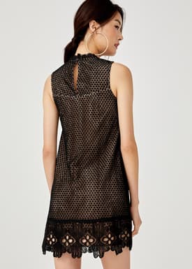 Tenley Lace Overlay Dress