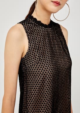 Tenley Lace Overlay Dress