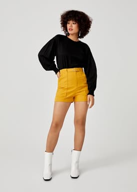 Ariah Balloon Sleeve Top