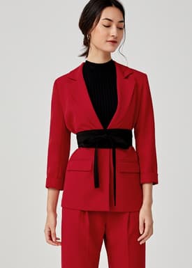 Alessandra Belted Blazer
