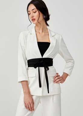 Alessandra Belted Blazer